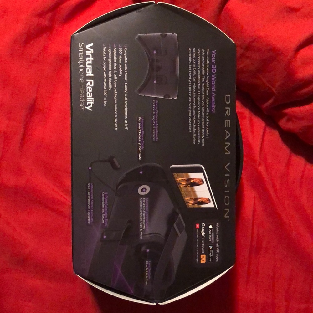 Vr headset for mobil phone